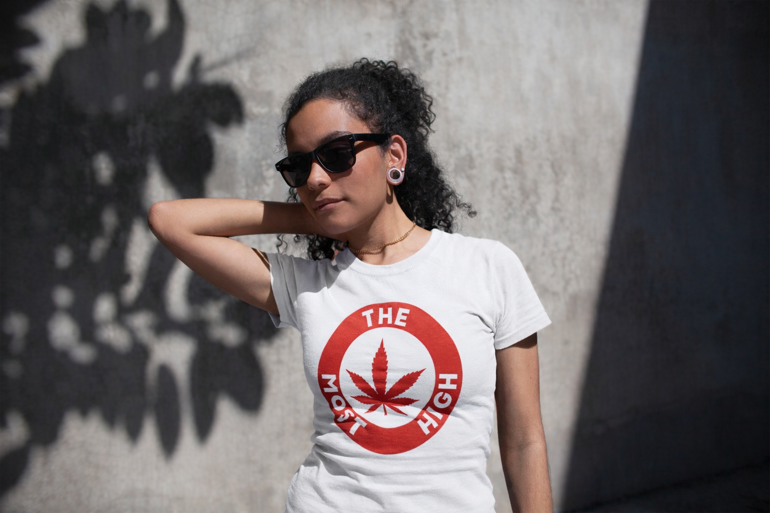 Short Sleeve Awaken Tee(solid red)